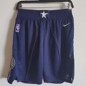 Dallas Mavericks Nike Navy Alternate Swingman Shorts